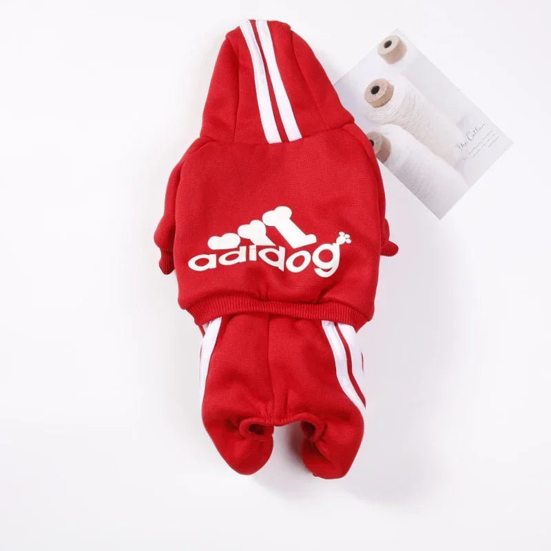 Conjunto Adidas para cães