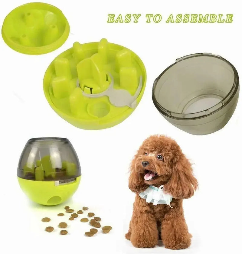 Bola de comida lenta para cães ,  brinquedo interativo